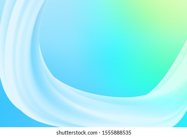 Light Blue, Green vector abstract layout. Colorful abstract illustration with gradient. New way of your design.
