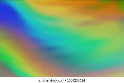 Light Blue, Green vector abstract blurred background. Glitter abstract illustration with gradient design. New design for your business.