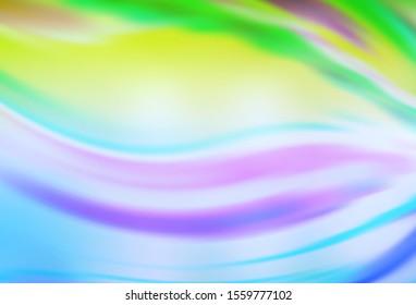 Light Blue, Green vector abstract bright texture. An elegant bright illustration with gradient. Background for designs.