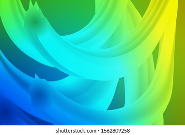 Light Blue, Green vector abstract blurred background. Colorful abstract illustration with gradient. New design for your business.