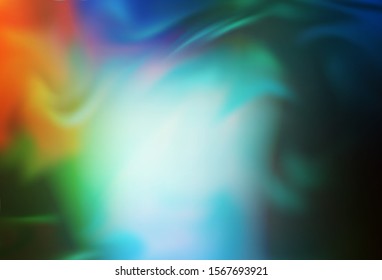 Light Blue, Green vector abstract blurred background. Colorful illustration in abstract style with gradient. New way of your design.