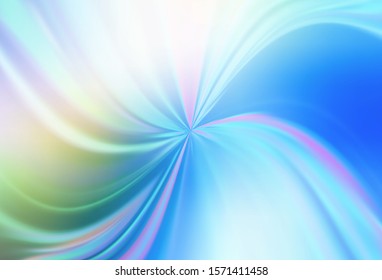 Light Blue, Green vector abstract layout. Colorful abstract illustration with gradient. New style design for your brand book.