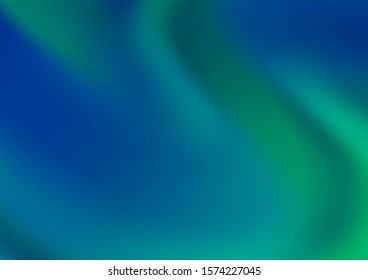 Light Blue, Green vector abstract blurred pattern. Colorful illustration in blurry style with gradient. The template can be used for your brand book.