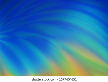 Light Blue, Green vector abstract blurred background. Creative illustration in halftone style with gradient. The template can be used for your brand book.