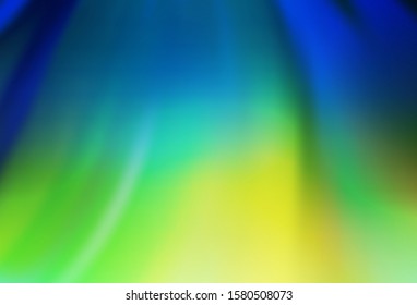 Light Blue, Green vector abstract blurred background. Colorful abstract illustration with gradient. Smart design for your work.