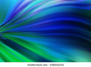 Light Blue, Green vector abstract bright pattern. Modern abstract illustration with gradient. Background for a cell phone.