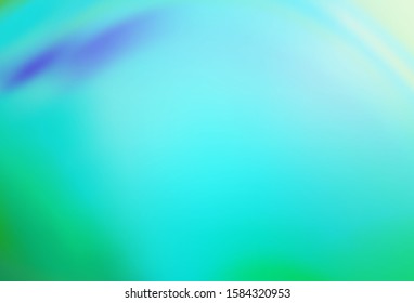 Light Blue, Green vector abstract bright pattern. Modern abstract illustration with gradient. The best blurred design for your business.