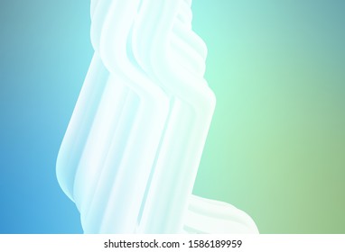 Light Blue, Green vector abstract bright template. Creative illustration in halftone style with gradient. New way of your design.