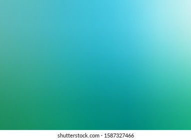 Light Blue, Green vector abstract blurred background. Modern abstract illustration with gradient. Elegant background for a brand book.