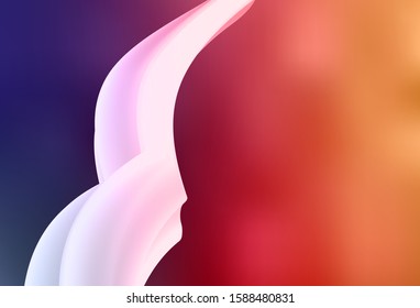 Light Blue, Green vector abstract blurred background. Colorful abstract illustration with gradient. Background for a cell phone.