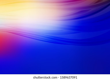 Light Blue, Green vector abstract blurred layout. An elegant bright illustration with gradient. Background for designs.