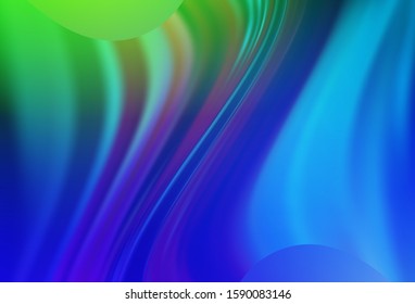 Light Blue, Green vector abstract bright template. Abstract colorful illustration with gradient. New way of your design.