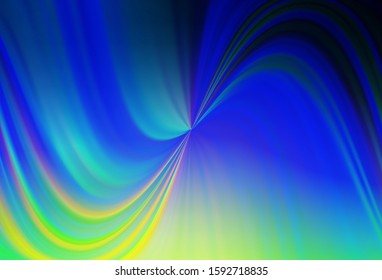 Light Blue, Green vector abstract blurred background. Shining colored illustration in smart style. New style for your business design.
