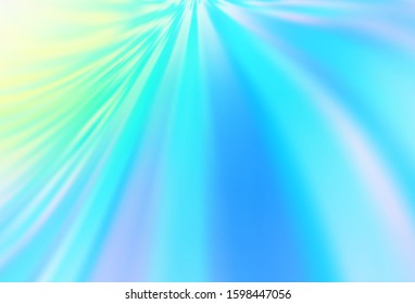 Light Blue, Green vector abstract layout. Colorful abstract illustration with gradient. Smart design for your work.