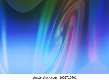 Light Blue, Green vector abstract layout. An elegant bright illustration with gradient. Elegant background for a brand book.