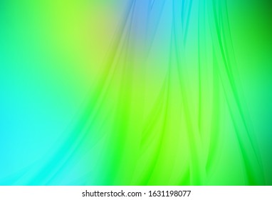 Light Blue, Green vector abstract blurred background. A completely new colored illustration in blur style. The best blurred design for your business.