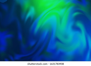Light Blue, Green vector abstract layout. Colorful illustration in abstract style with gradient. Completely new design for your business.