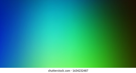 Light Blue, Green vector abstract background. Abstract colorful illustration with gradient. New design for applications.