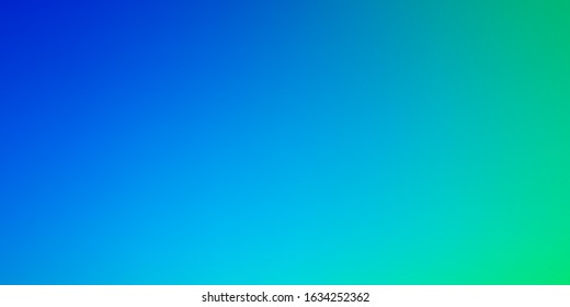 Light Blue, Green vector abstract blurred background. Brand new colorful illustration in blur style. Design for landing pages.