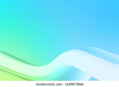 Light Blue, Green vector abstract layout. Abstract colorful illustration with gradient. Background for designs.