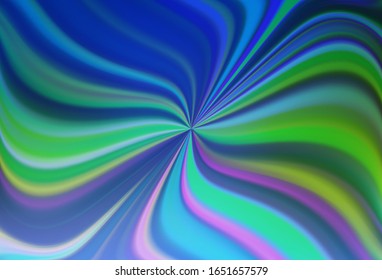 Light Blue, Green vector abstract blurred layout. An elegant bright illustration with gradient. New way of your design.