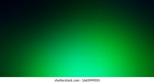 Light Blue, Green vector abstract blurred background. Abstract illustration with gradient blur design. Sample for your web designers.