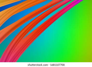 Light Blue, Green vector abstract blurred background. New colored illustration in blur style with gradient. Smart design for your work.