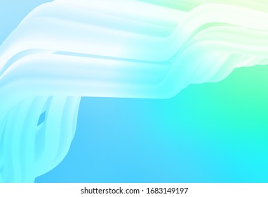 Light Blue, Green vector abstract bright template. Glitter abstract illustration with gradient design. New way of your design.