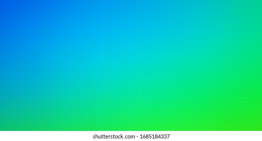 Light Blue, Green vector abstract blurred background. Brand new colorful illustration in blur style. Design for landing pages.