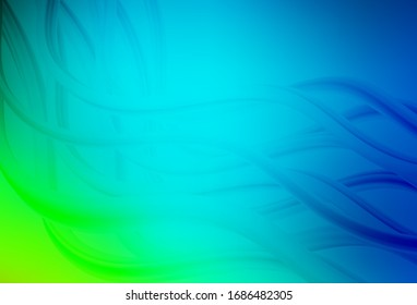 Light Blue, Green vector abstract layout. Abstract colorful illustration with gradient. New way of your design.