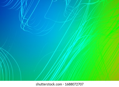 Color azul claro, textura abstracta vectorial de color claro. Ilustración abstracta moderna con degradado. Nueva forma de tu diseño.