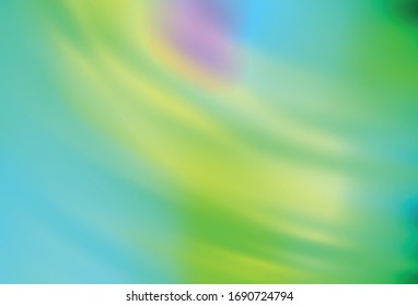 Diseño abstracto vectorial verde claro azul. Ilustración abstracta moderna con degradado. Antecedentes elegantes para un libro de marca.