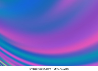 Light Blue, Green vector abstract bright texture. Abstract colorful illustration with gradient. Background for a cell phone.