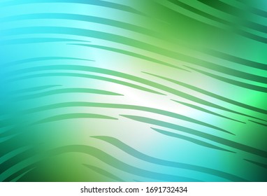 Azul claro, Verde vectorial abstracto fondo borroso. Brillante ilustración colorida de estilo elegante. Nuevo diseño para su negocio.
