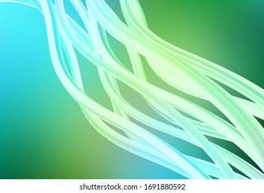 Light Blue, Green vector abstract bright template. Abstract colorful illustration with gradient. Background for designs.