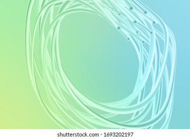 Light Blue, Green vector abstract layout. An elegant bright illustration with gradient. Elegant background for a brand book.