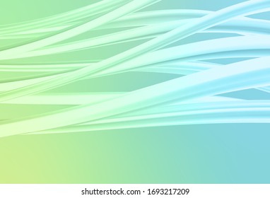 Light Blue, Green vector abstract blurred background. Creative illustration in halftone style with gradient. Completely new design for your business.
