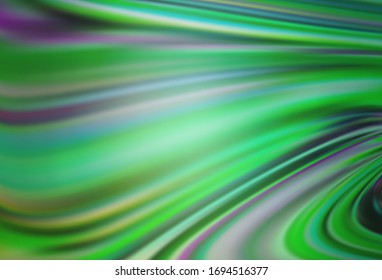 Light Blue, Green vector abstract bright template. New colored illustration in blur style with gradient. Elegant background for a brand book.