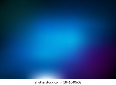 Azul claro, fondo abstracto vectorial verde borroso. Ilustración abstracta colorida con gradiente. Nuevo estilo para el diseño de su negocio.
