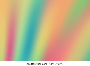 Light Blue, Green vector abstract blurred background. Creative illustration in halftone style with gradient. Background for designs.
