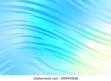 Light Blue, Green vector abstract blurred background. Modern abstract illustration with gradient. Completely new design for your business.
