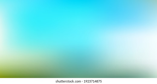 Light blue, green vector abstract blur drawing. Colorful gradient abstract illustration in blur style. Smart pattern for websites.