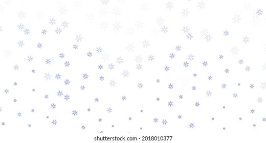 Light blue, green vector abstract artwork with leaves. Blurred decorative design in Indian style with leaves. Best design for your business.