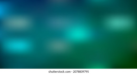 Light blue, green vector abstract blur layout. Colorful abstract illustration with blur gradient. Background for mobile phones.