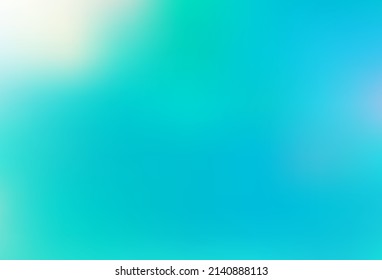 Light Blue, Green vector abstract blurred background. Modern abstract illustration with gradient. Best blurred design for your business.