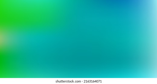 Light blue, green vector abstract blur backdrop. Abstract colorful illustration in blur style with gradient. Background for web designers.