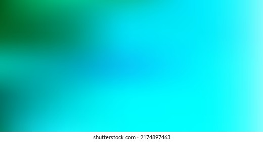 hellblauer, grüner, abstrakter, unscharfer Hintergrund. Unscharfe farbige Illustration im brandneuen Stil. Hintergrund für Mobiltelefone.