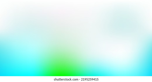 Light Blue, Green vector abstract blur background. Modern elegant blur illustration with gradient. Background for web designers.