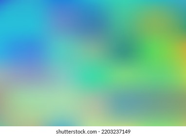 Light Blue, Green vector abstract blurred background. A vague abstract illustration with gradient. Brand new style for your business design.