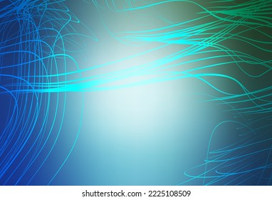Light Blue, Green vector abstract bright texture. New colored illustration in blur style with gradient. New way of your design.